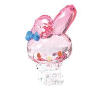 Enesco FACETS Sanrio My Melody Sitting Miniature Figurine, 1.9 Inch, Multicolor