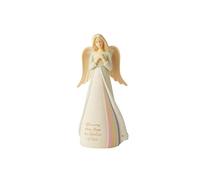 Enesco Foundations Rainbow of Hope Angel Figurine, 7.5 Inch, Multicolor