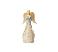 Enesco Foundations Sister Laughs and Tears Dove Angel Figurine, 7.5 Inch, Multicolor
