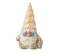 Gnome is where the beach is"" Gnome with Seashell Hat Figurine - Heartwood Creekby Jim Shore - Heartwood Creek by Jim Shore