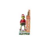 Enesco Grinch Stuffing Christmas Tree in Fireplace Figurine (19cm)