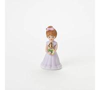 Enesco Growing Up Girls “Brunette Age 4” Porcelain Figurine, 3.5”