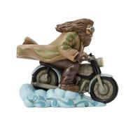 Enesco Harry Potter by Jim Shore Rubeus Hagrid Riding Motorbike Figurine, 6.69 Inch, Multicolor