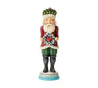 ENESCO Heartwood Creek Jim Shore 6004190 Winters Warm Wonders Wonderland Nutcracker - Nutcracker - The and the Mouse King Figurine - Multicolored with glitter finish