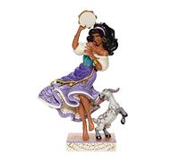 ENESCO Jim Shore Disney Traditions Esmerelda & Djali Figurine 8.75" H, Multicoloured, 6008071
