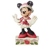 Enesco Jim Shore Disney Traditions Minnie Christmas Personality Figurine 6002843 New