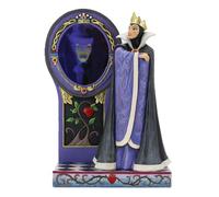 Enesco Jim Shore Disney Traditions Who's the Fairest One of All (Snow White Evil Queen with Mirror Figurine)