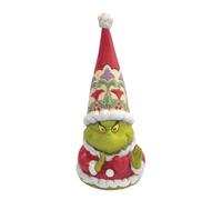 Enesco Jim Shore Dr. Seuss The Grinch Gnome with a Large Heart Figurine, 7.25 Inch, Multicolor