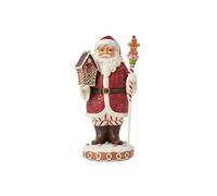Enesco Jim Shore Gingerbread Santa Fig Figurine
