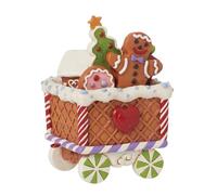 Enesco Jim Shore Gingerbread Train Candy Car Figurine