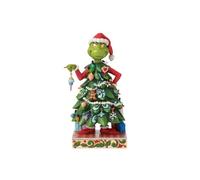 Enesco Jim Shore Grinch Dressed As Santa Figurine