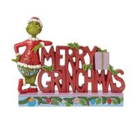 Enesco Jim Shore Grinch Merry Christmas Figurine