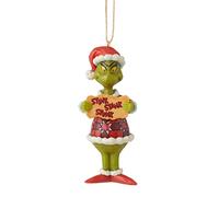 Enesco Jim Shore Grinch Stink Stank Stunk PVC Christmas Ornament 6009208