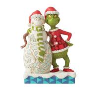 Enesco Jim Shore Grinch With Grinchy Snowman Figurine