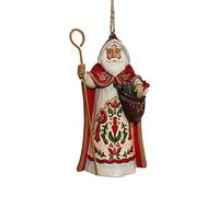 ENESCO Jim Shore Heartwood Cr ustrian Santa Christmas Tree Ornament 4058820 Austria