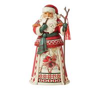 Enesco Jim Shore Heartwood Creek Lapland Santa with Reindeer Scene Figurine 6008874
