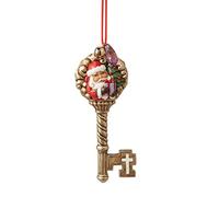 Enesco Jim Shore Heartwood Creek Legend of the Christmas Key Ornament 6008099