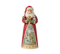 Enesco Jim Shore Heartwood Creek - Santa with Puppies Figurine