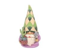 Enesco Jim Shore Heartwood Creek Succulent Gardener Gnome Figurine, 5.75 Inch, Multicolor
