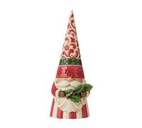 Enesco Jim Shore Heartwood Creek Tall Gnome with Holly Figurine, 10.83 Inch, Multicolor Jim Shore Heartwood Creek Tall Gnome with Holly Figurine, 10.83 Inch, Multicolor