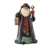Enesco Jim Shore Holiday Manor Santa with Cane Figurine