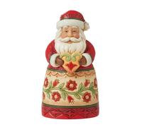 Enesco Jim Shore Hwc Santa Heart Mini Figurine