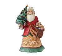 Enesco Jim Shore Hwc Santa With Tree Figurine