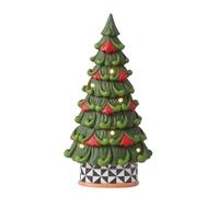 Enesco Jim Shore Led Tree Windmill Pattern Base Figurine