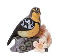 Enesco Jim Shore Meadowlark with Flowers Figurine 4.5 Inch Multicolor 6012265