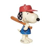Enesco Jim Shore Peanuts Snoopy Baseball Figurine