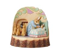 Enesco Jim Shore Peter Rabbit W/mrs Rabbit Cbh Figurine