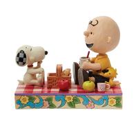 Enesco Jim Shore Snoopy Woodstock Mailbox Figurine