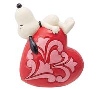 Enesco Jim Shore Snoopy Laying On Heart Figurine