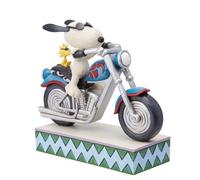 Enesco Jim Shore Snoopy & Woodstock Motorcycle Figurine