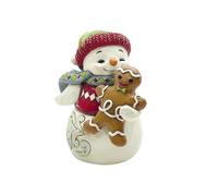 Enesco Jim Shore Snowman Gingerbread Mini Figurine