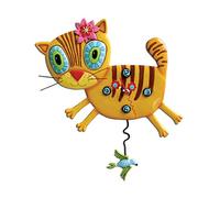 Enesco Kimi P1076 Cat Clock Resin 38 cm