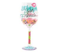 Enesco Lolita Best Friends Always W/Glass Drinking Glasses