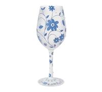 Enesco Lolita Chinoiserie Charm Wine Glass Drinking Glasses