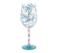 Enesco Lolita Dance of The Dragonflies Wine Glass