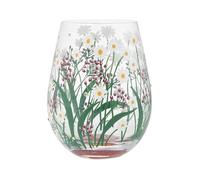 Enesco Lolita Delicate Floral Stemless Wine Glass