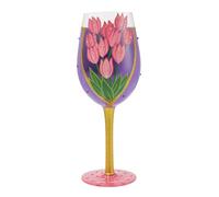 Enesco Lolita Mother's Day Wrapped Up Wine Glass