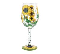 Enesco Lolita Sunflower Wine Glass