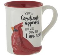 Enesco Our Name is Mud Sculpted Cardinal Mug