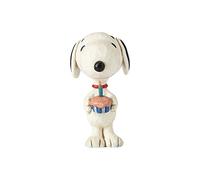 Enesco Peanuts by Jim Shore Snoopy Birthday Mini Figurine