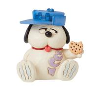 Enesco Peanuts by Jim Shore Snoopy's Brother Olaf Miniature Figurine, 2.95 Inch, Multicolor