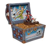 Disney Enesco Peter Pan Treasure Chest Peter Pan Hook And Company 21 Cm