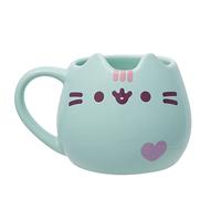 Enesco Pusheen Sculpted Pastel Mug 16 oz (Mint)