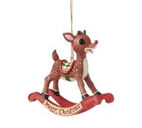 Enesco Rudolph Traditions by Jim Shore Rocking Horse Hanging Ornament