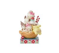 Enesco Sanrio by Jim Shore Hello Kitty and Friends Waffle Figurine, 8.25 Inch, Multicolor