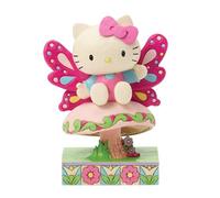 Enesco Sanrio by Jim Shore Hello Kitty The Mushroom Fairy Figurine, 5.9 Inch, Multicolor